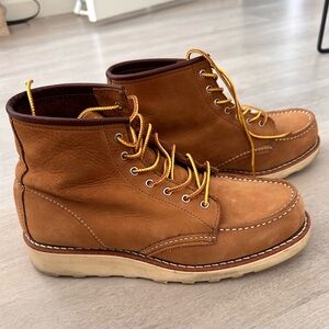 Redwing Boots 6” Moc Honey Chinook
